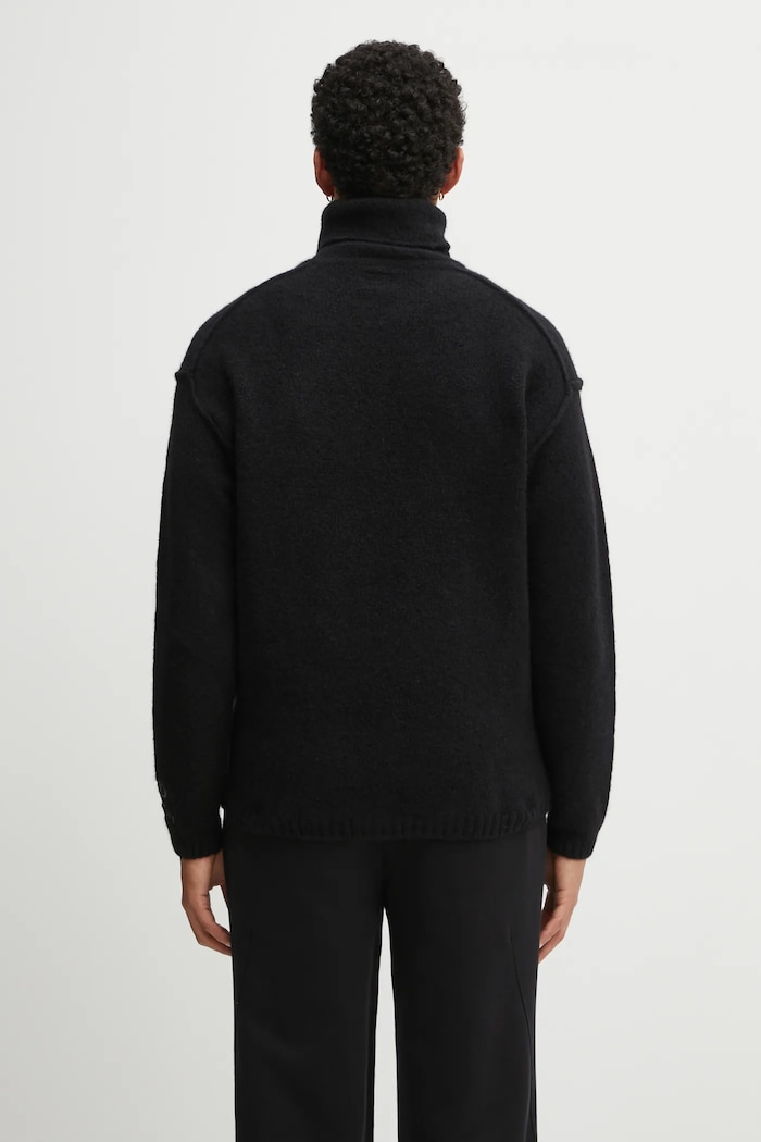 Abbigliamento C.P. Company maglione con lana 19CMKN281A110509A nero