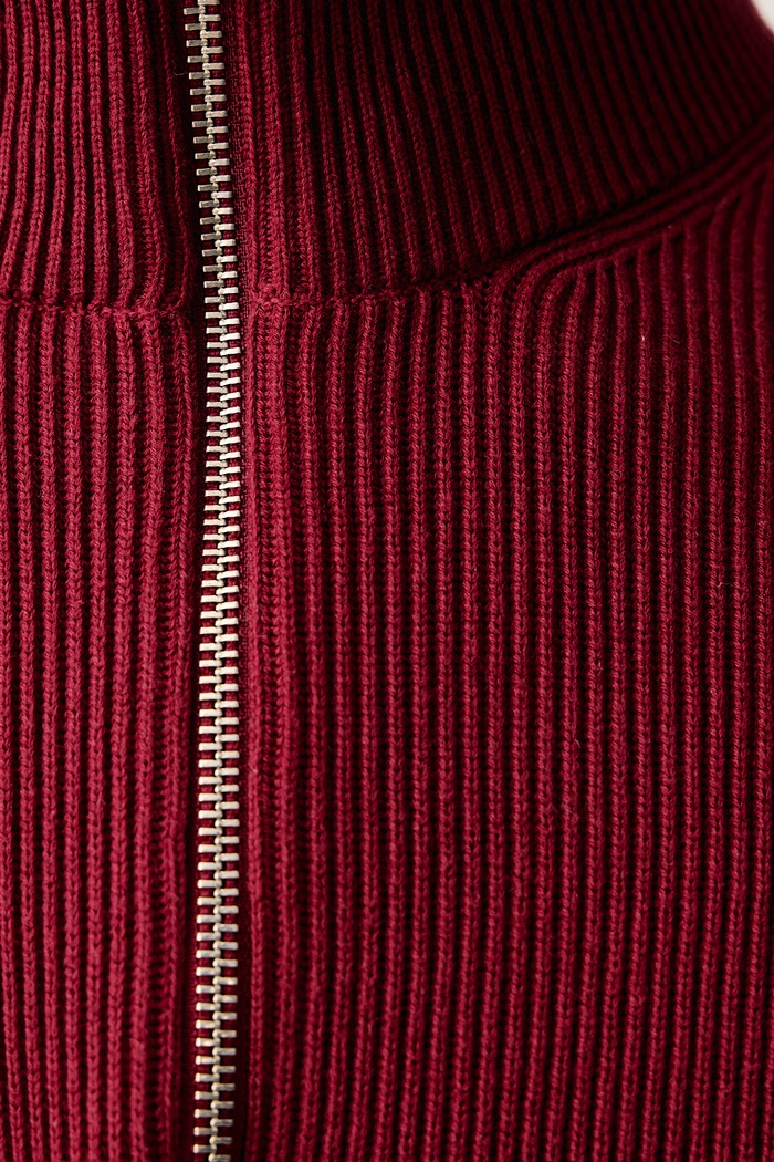 Sweter męski z bawełną Lindbergh bordowy 30.804030