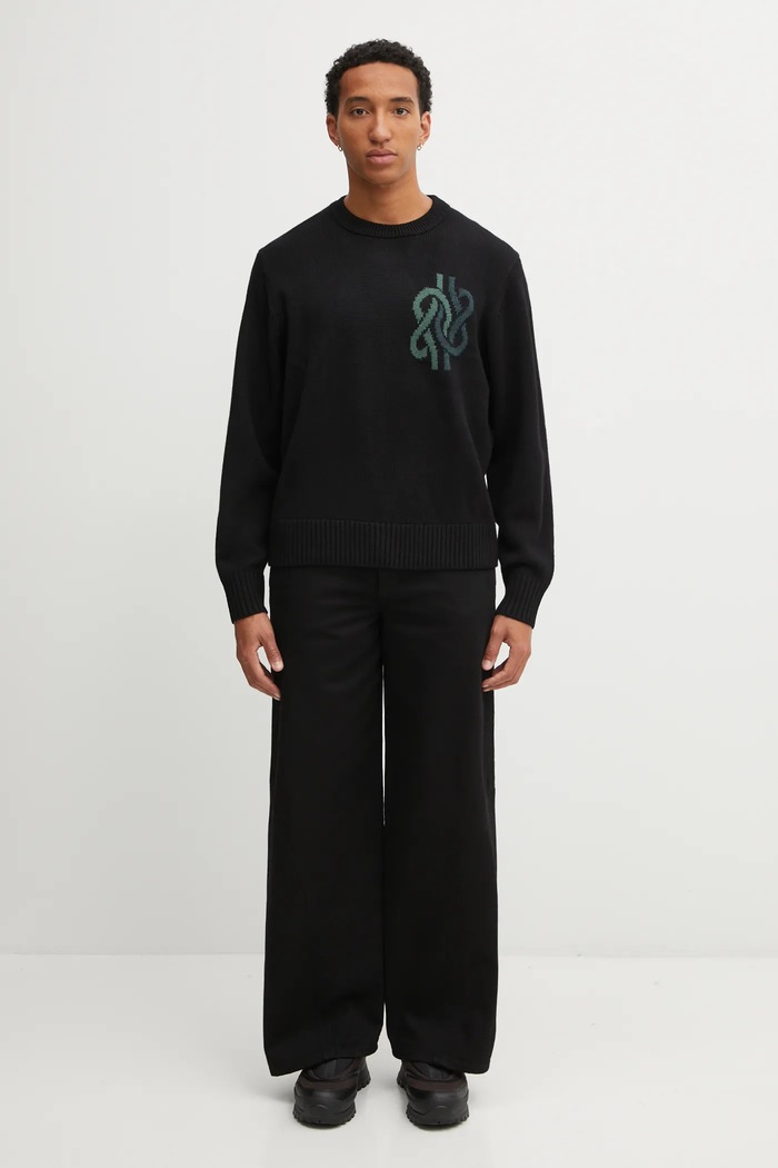 Filling Pieces Knit Sweater Knot pulover s vunom za muškarce 422575500265
