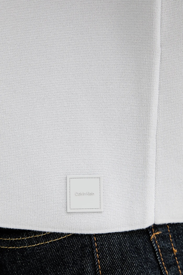 Sveter Calvin Klein LV040BM347 sivá