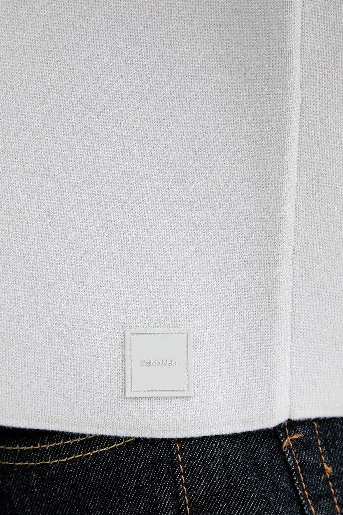 Sveter Calvin Klein LV040BM347 sivá