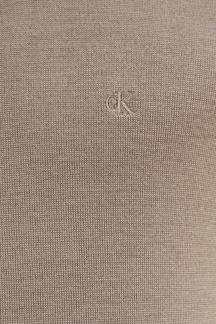 Vlnený sveter Calvin Klein LV04LB305G béžová