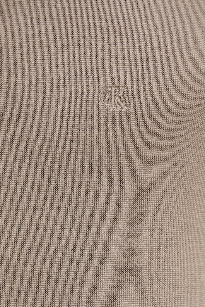 Vlnený sveter Calvin Klein LV04LB305G béžová