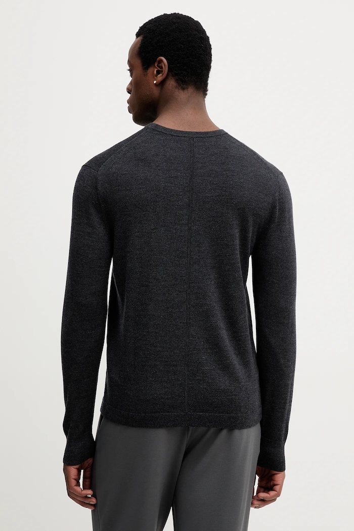 Oblečenie Vlnený sveter Calvin Klein LV04LB305G sivá