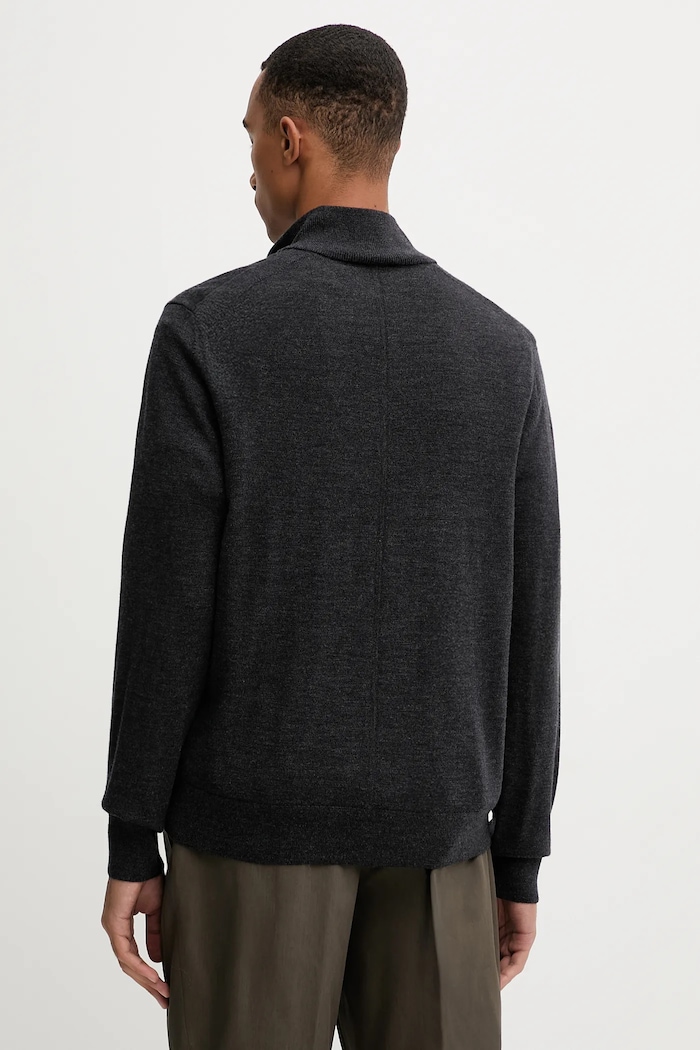 Ruházat Calvin Klein gyapjú pulóver LV04LD318G szürke