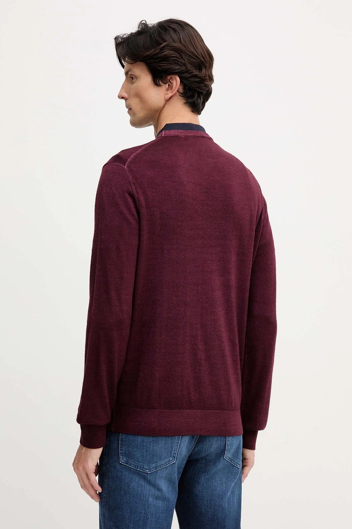Oblečenie Vlnený sveter Michael Kors CF560HW7AP burgundské