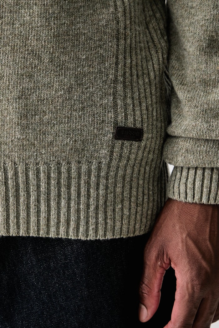 Barbour Sweter męski wełniany NELSON MKN0863