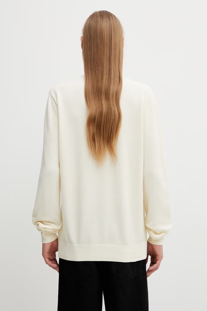 Oblačila Bombažen pulover Fred Perry K1309 bež