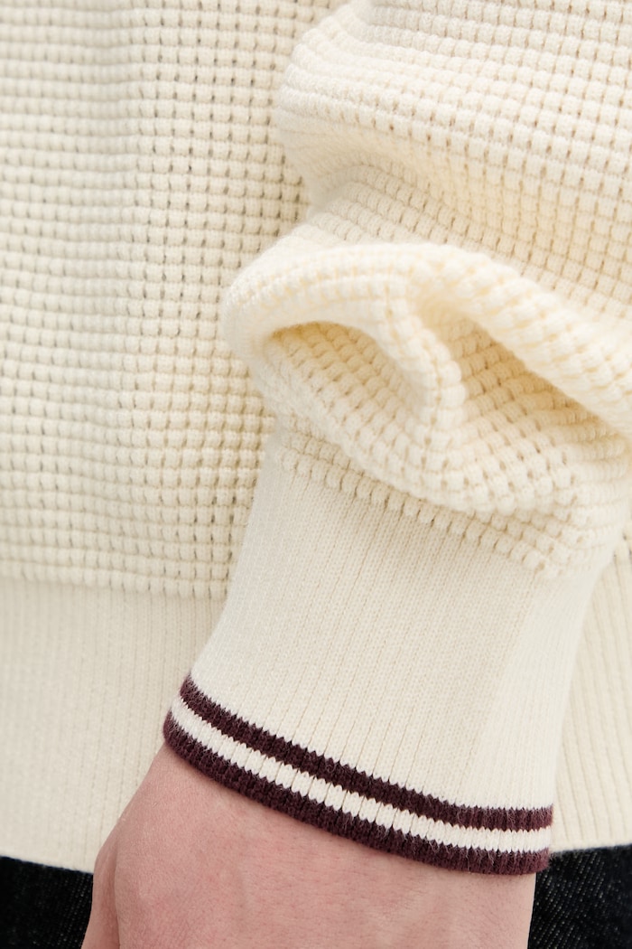 Fred Perry pamut pulóver K6507 bézs
