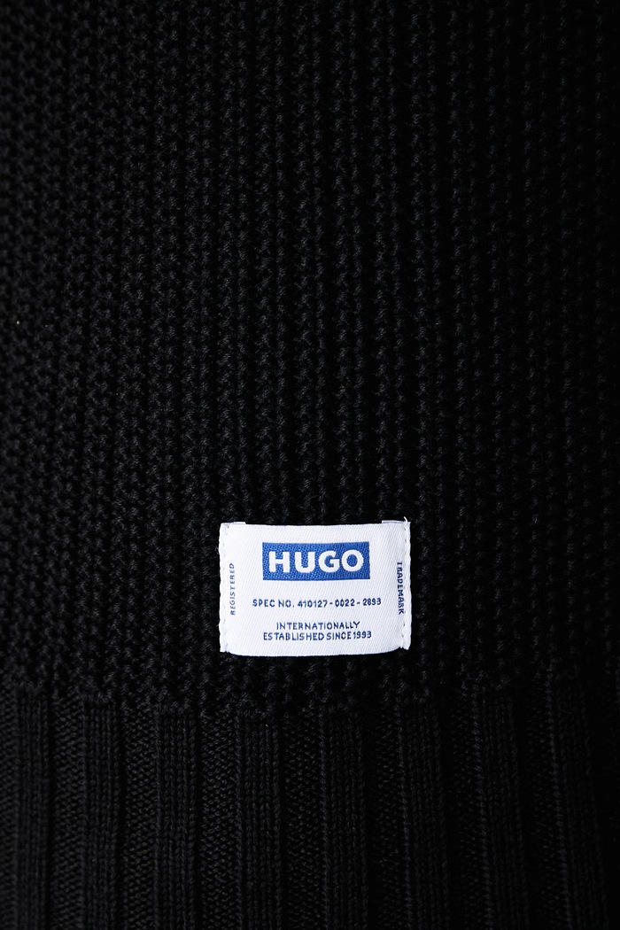 Svetr pánský bavlněný Sonnee HUGO Blue černá 50551398