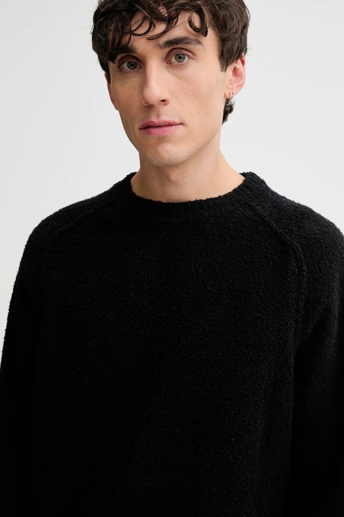 HUGO pulóver fekete 50547007