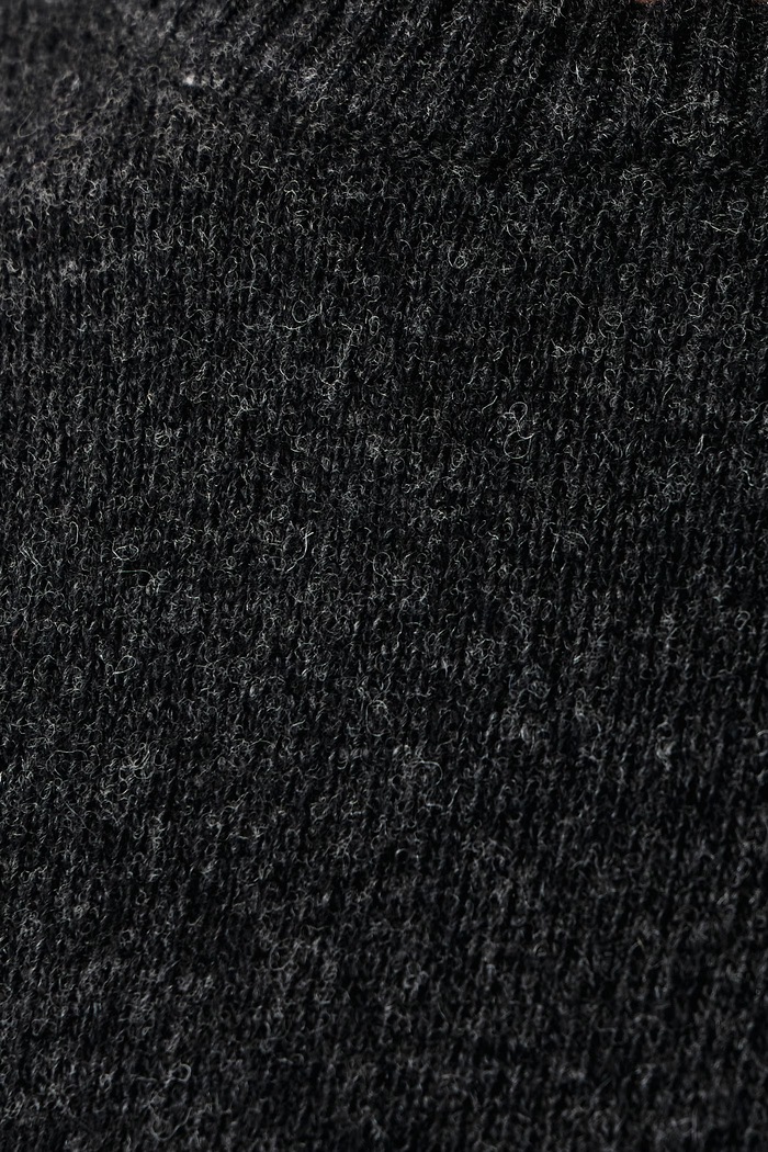 Sweter męski z wełną Lindbergh czarny 30.800220