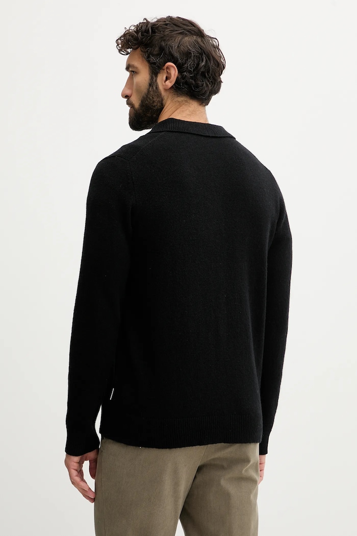 Îmbrăcăminte Lindbergh Cardigan din amestec de lână 30.800229 negru