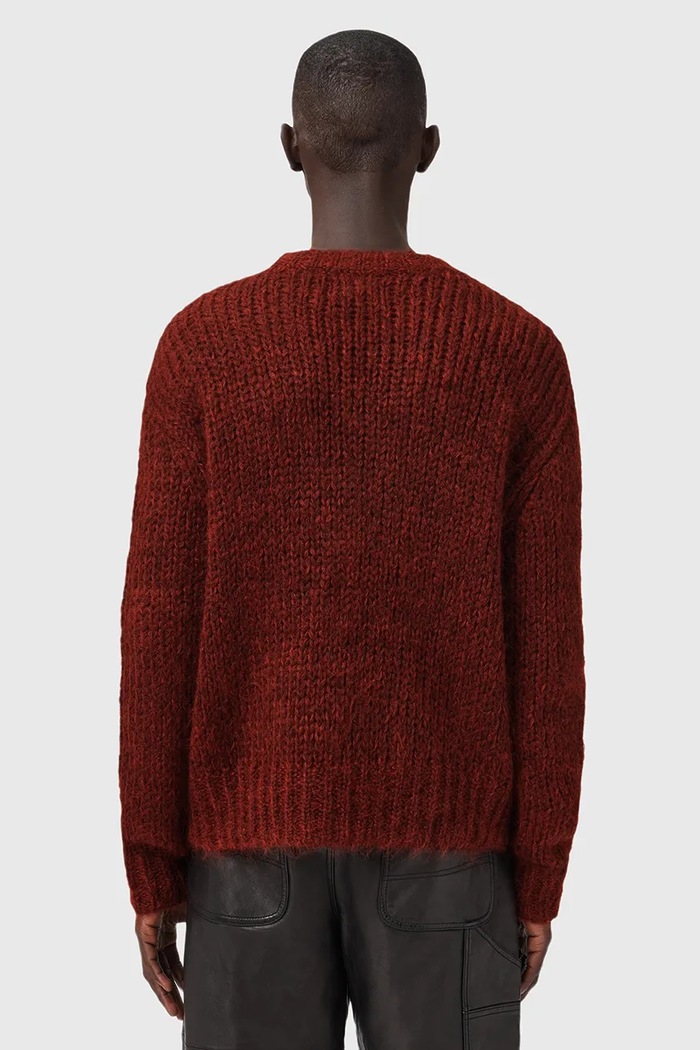 Ruházat AllSaints pulóver gyapjúkeverékből MYLES M050KD narancssárga