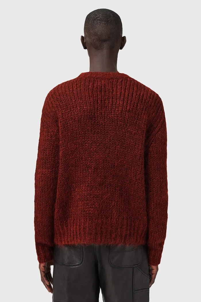 Ruházat AllSaints pulóver gyapjúkeverékből MYLES M050KD narancssárga