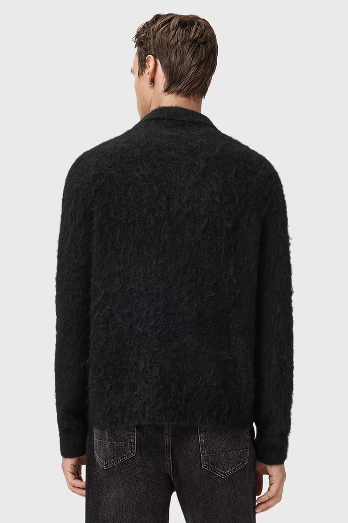 AllSaints maglione con lana SONNY nero M014KC