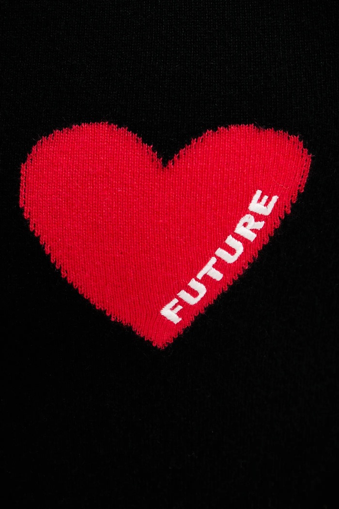 FROM FUTURE pulover de cașmir MPR01083 negru