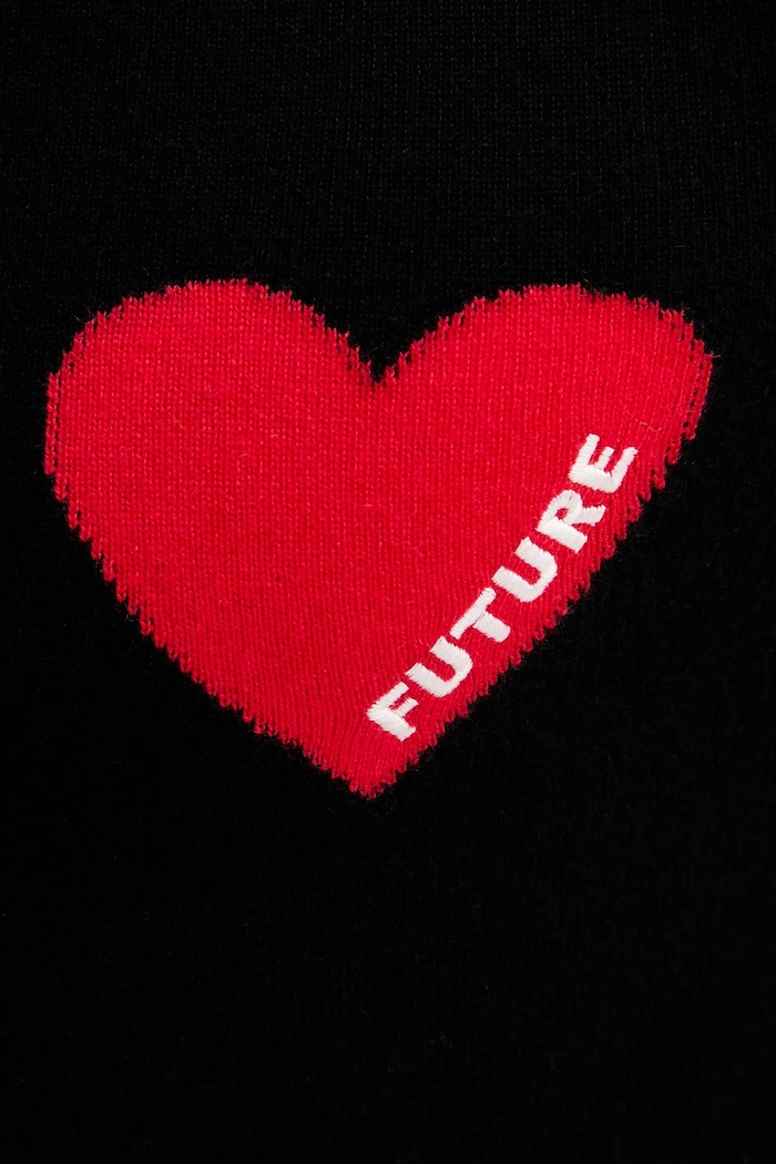 FROM FUTURE pulover de cașmir MPR01083 negru