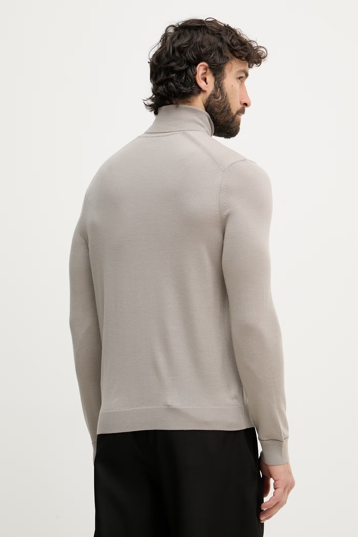 Ρούχα BOGNER ζιβάγκο ανδρικό μάλλινο GORDON 88629785 μπεζ