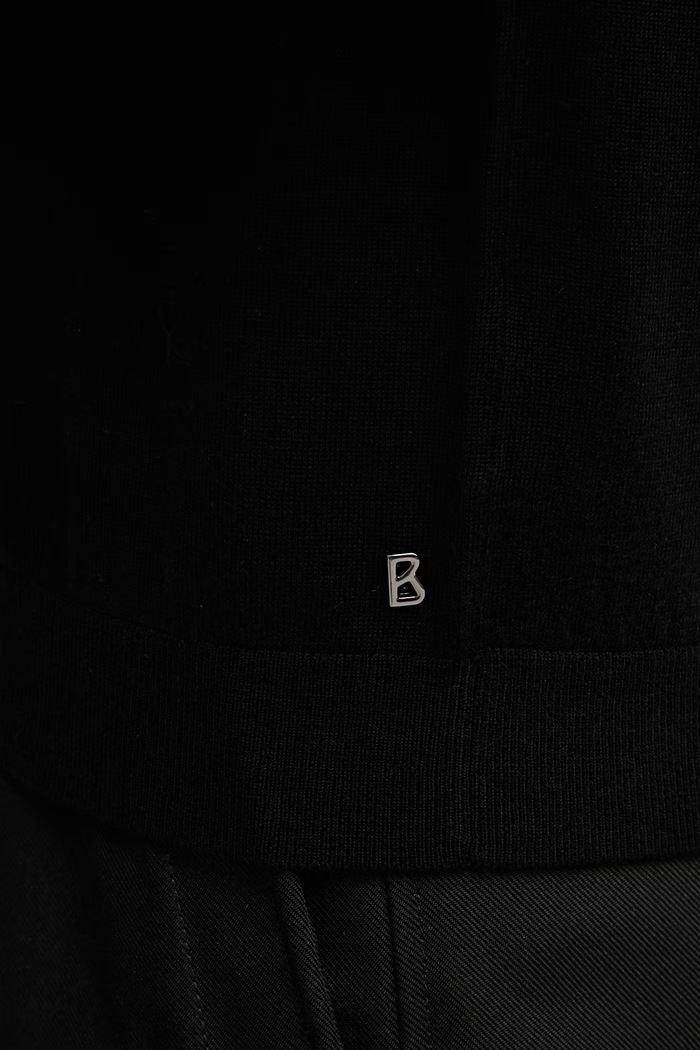 BOGNER ζιβάγκο ανδρικό μάλλινο GORDON 88629785 μαύρο