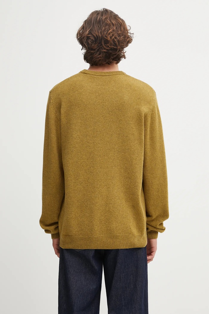 Odzież Carhartt WIP sweter z dodatkiem wełny Alten Sweater I033917.E5XX zielony