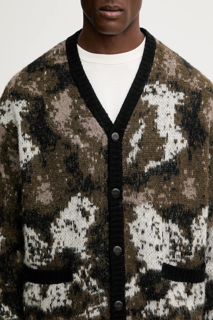 Кардиган с добавлением шерсти Carhartt WIP Merton Cardigan мультиколор I035391.38XXX