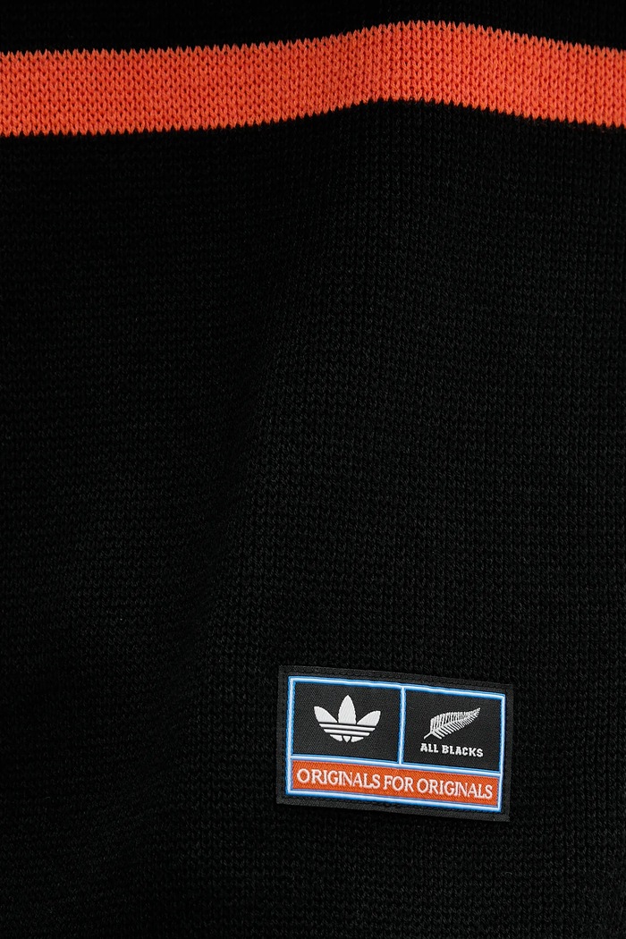 adidas Originals sweter z domieszką wełny All Black KG4640 czarny
