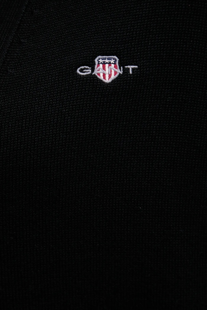 Gant cardigan din bumbac 8030269 negru