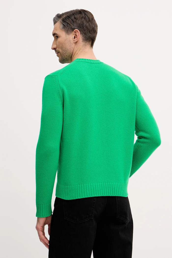 Ruházat United Colors of Benetton pulóver gyapjúkeverékből 1444U10AZ zöld