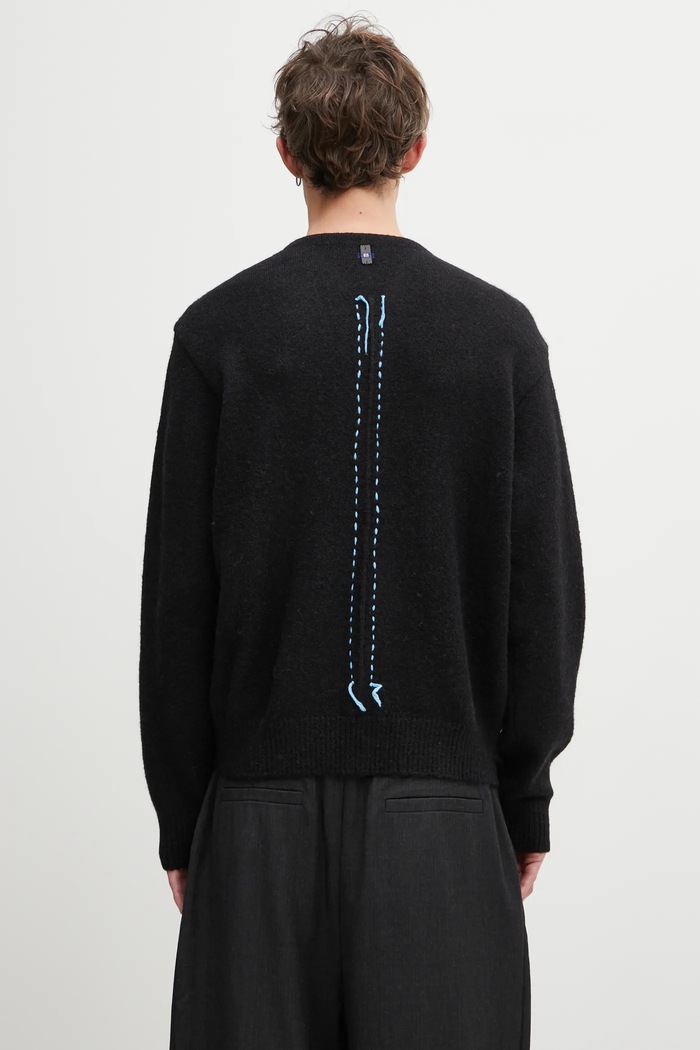 Oblečení Kardigan s příměsí vlny Ader Error KNIT BO01FWKT0703BK černá