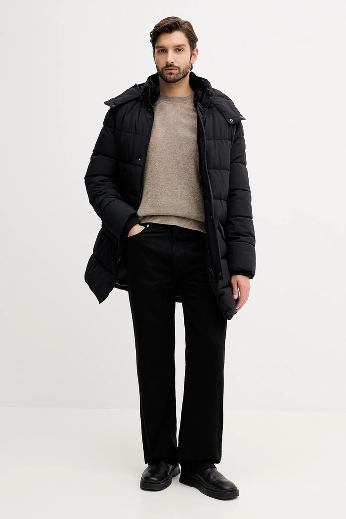Sisley pulover din amestec de lână 18AYS104I bej AW25