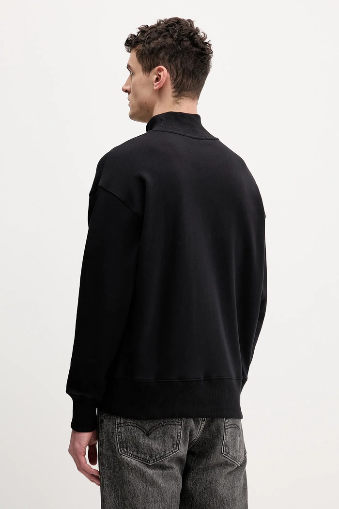 Îmbrăcăminte MSGM hanorac de bumbac 200MM508.300000 negru