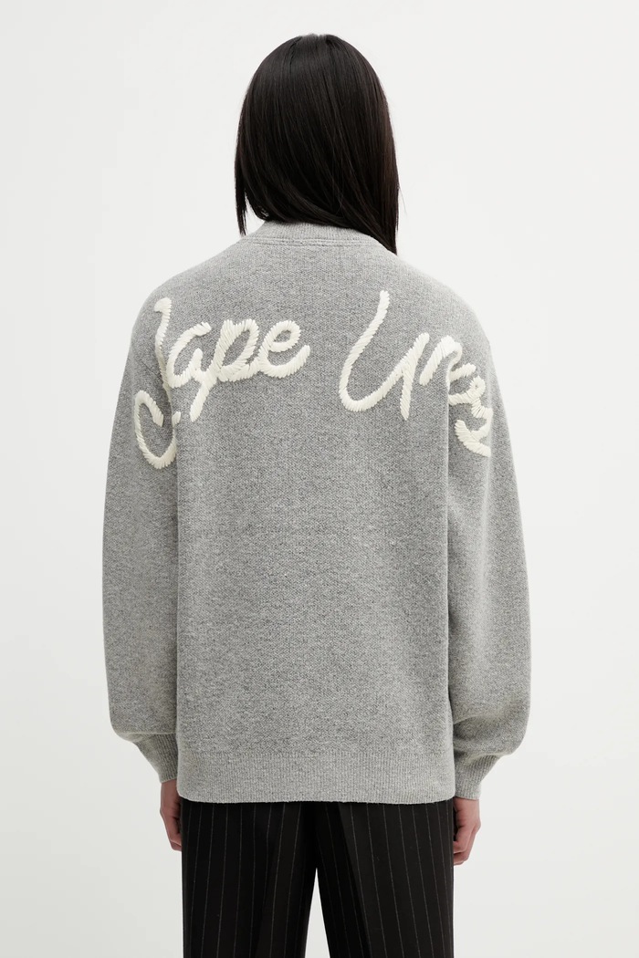 Clothing AAPE jumper AAPKNMD303XXP gray