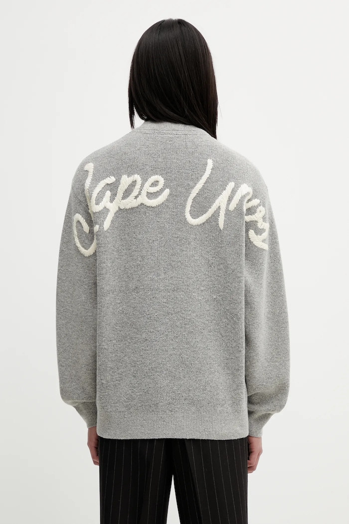 Clothing AAPE jumper AAPKNMD303XXP gray