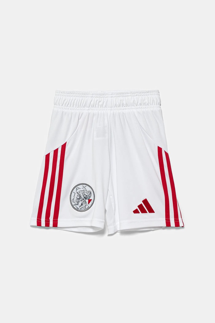 Detské krátke nohavice adidas Performance AJAX JI7215 biela AW25
