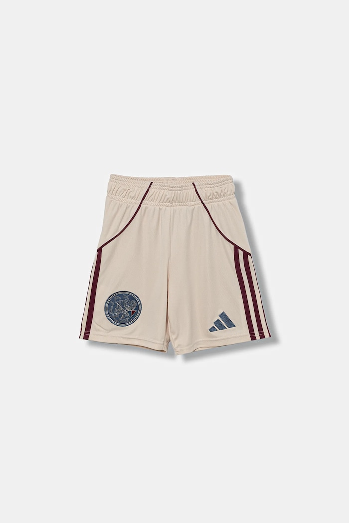 adidas Performance szorty dziecięce AJAX aplikacja beżowy JI9574