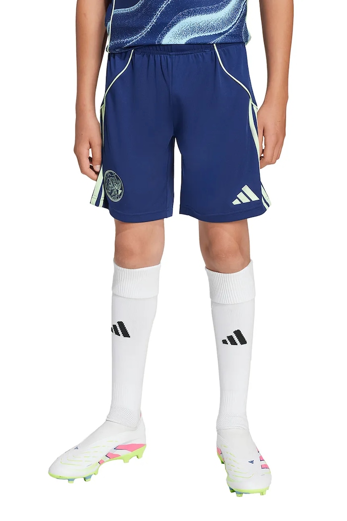 Detské krátke nohavice adidas Performance AJAX nášivka tmavomodrá JI9570