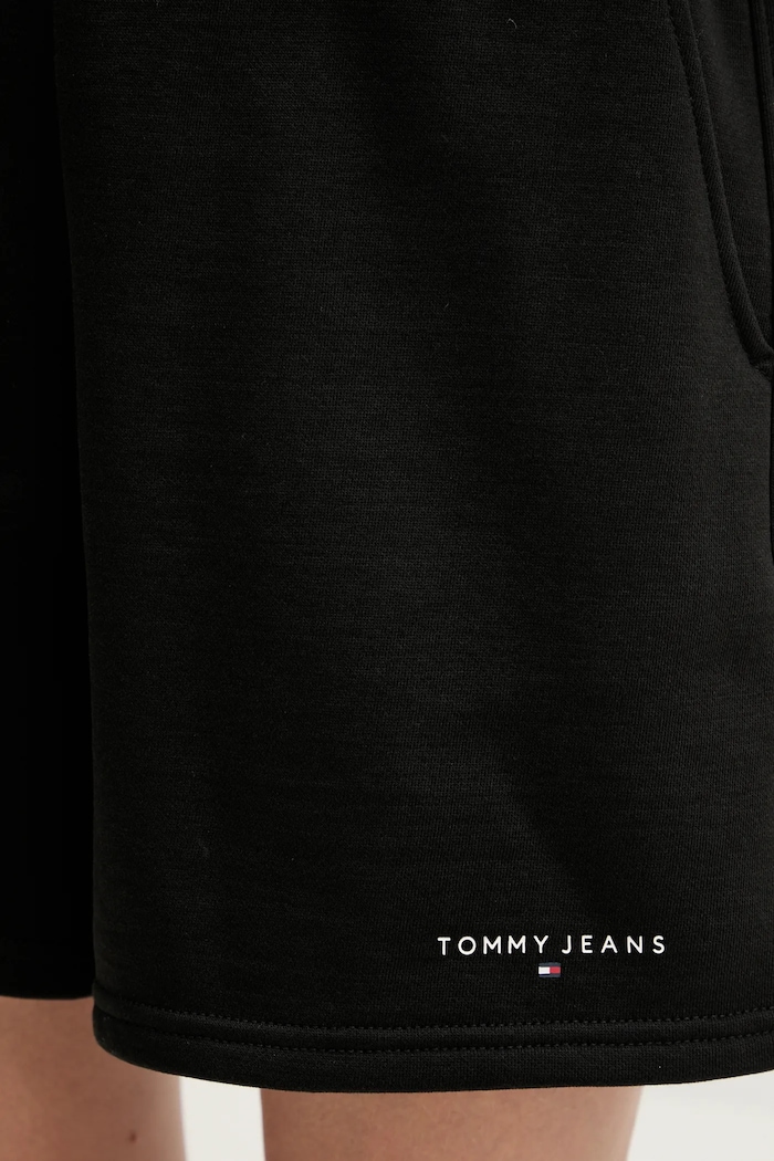 Kratke hlače Tommy Jeans črna DW0DW21152