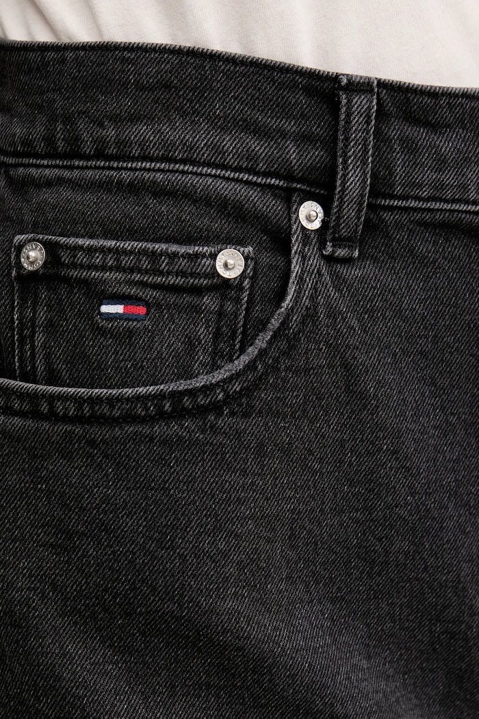 Τζιν σορτς Tommy Jeans μαύρο DW0DW21381