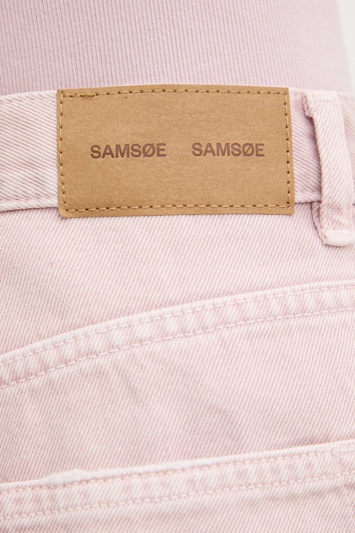Samsoe Samsoe denim shorts SASHELLY F25200013 pink