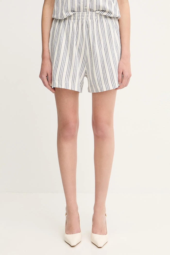 Samsoe Samsoe shorts SAKAJA fabric white F25200035