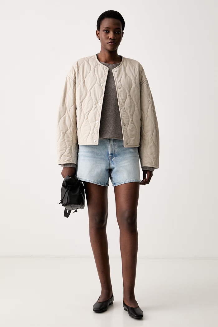 Levi's szorty damskie jeansowe CINCH MID-THIGH 003KI niebieski AA00