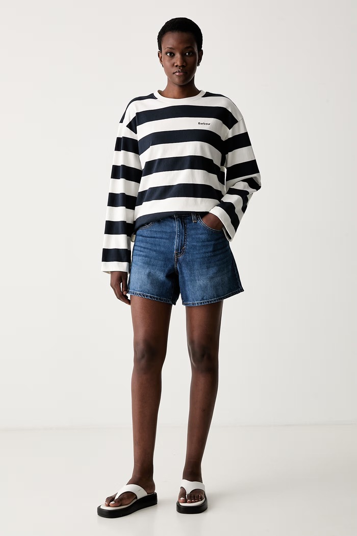 Levi's šortky dámske rifľové CINCH MID-THIGH 003KI modrá AA00