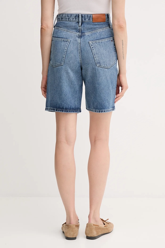 Ruházat Tommy Hilfiger farmer rövidnadrág WW0WW47215 kék