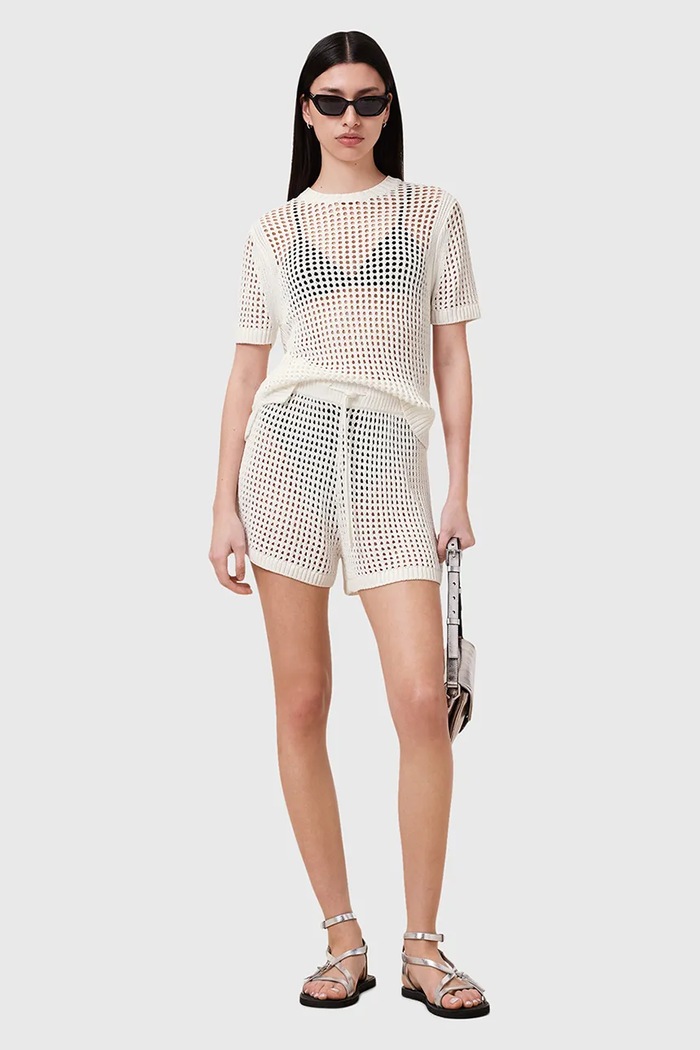 AllSaints szorty PALOMA W076TC