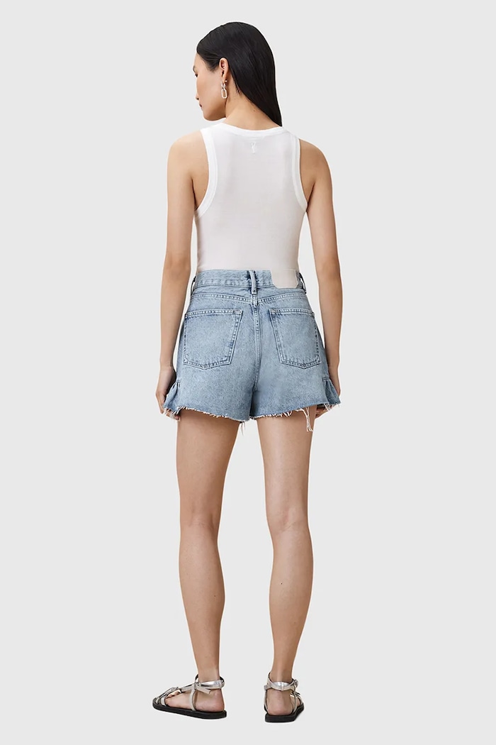 Βαμβακερό σορτσάκι AllSaints ELIANA W062EC