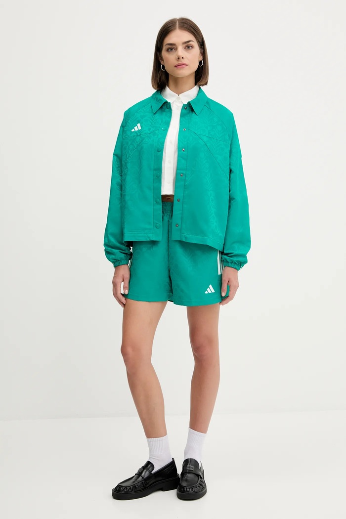 Šortky adidas House of Tiro JL9208 tyrkysová AW25