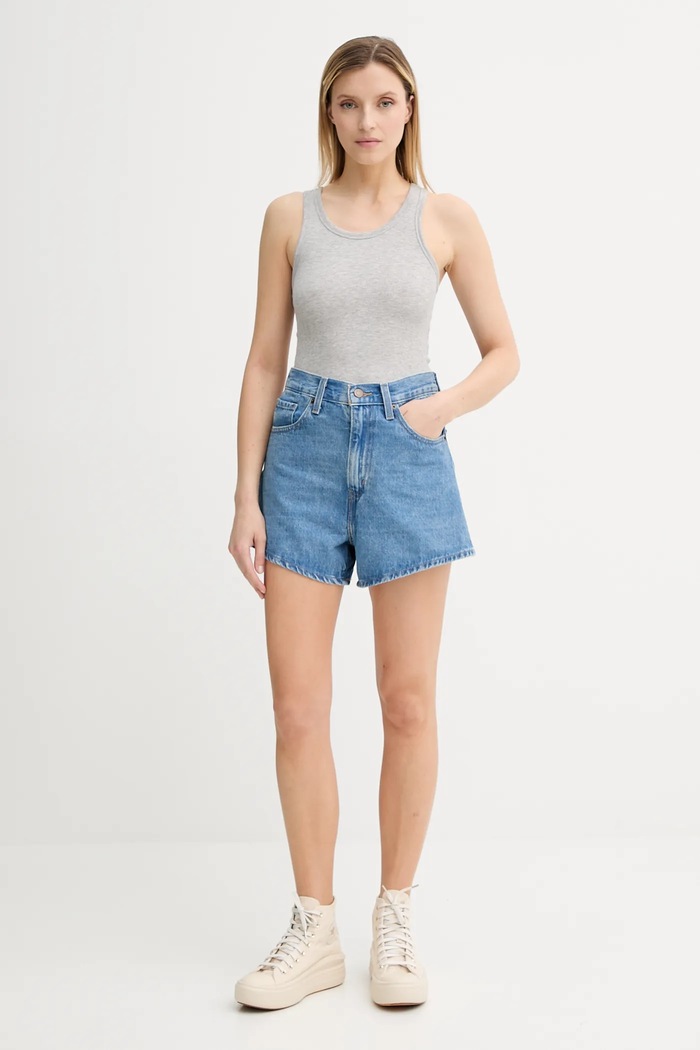 Rifľové krátke nohavice Levi's A1965.0001 modrá AA00