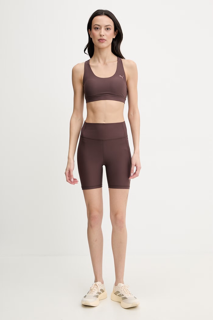 Puma szorty treningowe 527454 brązowy SS26