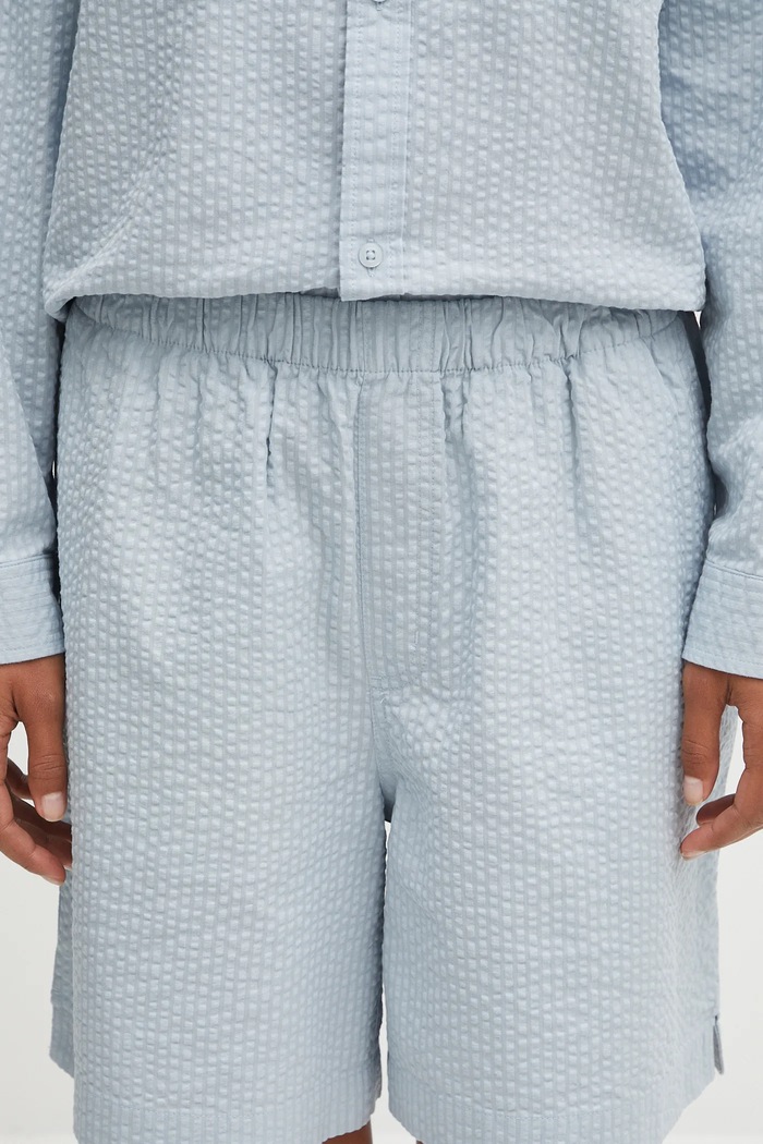 Carhartt WIP cotton shorts W' Toland blue I035133.31SXX